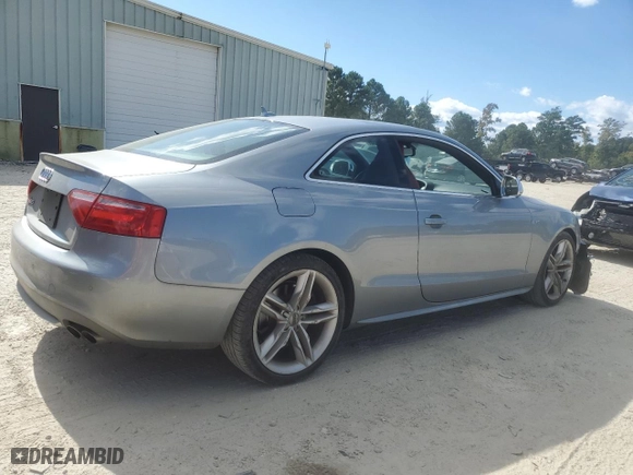 2009 Audi S5 with VIN WAURV78T09A055715, listed as a Copart auction lot 76158994 with 174,384 mi miles and Salvage Title. Bid and sale history available at carsss.com. Image 3.