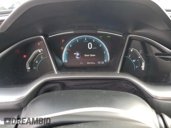 2021 Honda Civic Sedan EX with VIN 2HGFC2F76MH003277, listed as a Copart auction lot 45708695 with 86,104 mi miles and Salvage Title. Bid and sale history available at carsss.com. Image 9.
