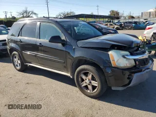 2005 Chevrolet Equinox LT with VIN 2CNDL63F556016829, listed as a Copart auction lot 46444685 with 106,150 mi miles and Salvage Title. Bid and sale history available at carsss.com. Image 4.