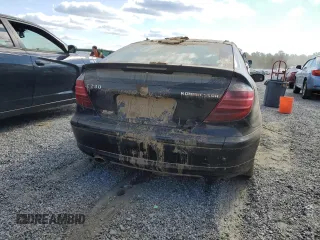 2003 Mercedes-Benz C 230 Kompressor z VIN WDBRN40J43A455536, wystawiony jako Copart lot #74631624 z przebiegiem Nie podano mil oraz Szkoda całkowita • Salvage title. Historia ofert i sprzedaży dostępna na DreamBid. Obrazek 6.