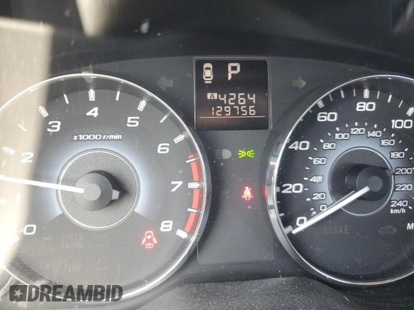 2010 Subaru Legacy Premium with VIN 4S3BMCB63A3239932, listed as a Copart auction lot 52639905 with 129,756 mi miles and Salvage title. Bid and sale history available at DreamBid. Image 9.