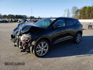 2022 Chevrolet Blazer Premier with VIN 3GNKBFR40NS213663, listed as a Copart auction lot 80954413 with 17,676 mi miles and . Bid and sale history available at DreamBid. Image 1.