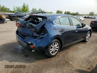 2016 Mazda 3 i Touring with VIN 3MZBM1L74GM318638, listed as a Copart auction lot 59168915 with 88,947 mi miles and Salvage title. Bid and sale history available at DreamBid. Image 3.