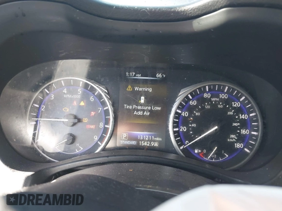 2014 Infiniti Q50 Premium with VIN JN1BV7APXEM681950, listed as a IAAI auction lot 41120466 with 131,211 mi miles and . Bid and sale history available at carsss.com. Image 7.