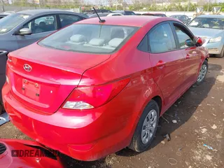 2017 Hyundai Accent SE with VIN KMHCT4AE2HU339316, listed as a IAAI auction lot 42044005 with 1 mi miles. Bid and sale history available at carsss.com. Image 4.