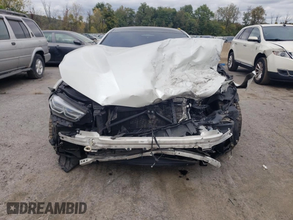 2020 BMW 8 Series M850i with VIN WBAGV8C03LBP48760, listed as a Copart auction lot 73453334 with Not Provided miles and Salvage Title. Bid and sale history available at carsss.com. Image 5.