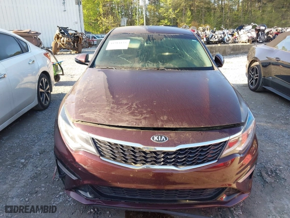 2020 Kia Optima LX with VIN 5XXGT4L34LG424383, listed as a IAAI auction lot 41984135 with 81,199 mi miles. Bid and sale history available at carsss.com. Image 11.