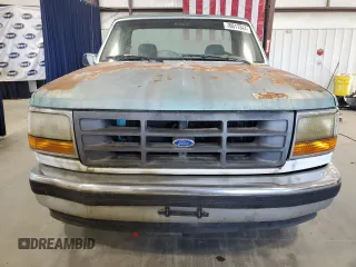 1995 Ford F-150 with VIN 1FTEF15NXSNA26819, listed as a Copart auction lot 42592425 with 257,657 mi miles and Non Repairable. Bid and sale history available at carsss.com. Image 5.