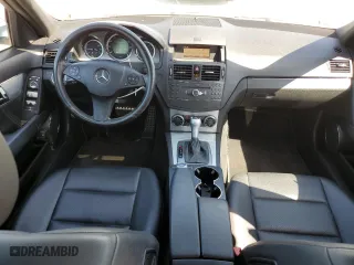 2009 Mercedes-Benz C-Class 3.0L Sport with VIN WDDGF54X09R082196, listed as a Copart auction lot 53774735 with 217,571 mi miles and Salvage Title. Bid and sale history available at carsss.com. Image 8.