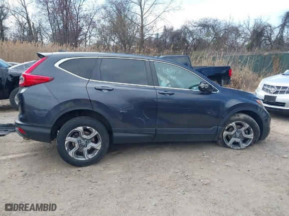 2017 Honda CR-V EX-L with VIN 5J6RW2H8XHL015587, listed as a IAAI auction lot 41847706 with 72,955 mi miles. Bid and sale history available at carsss.com. Image 14.