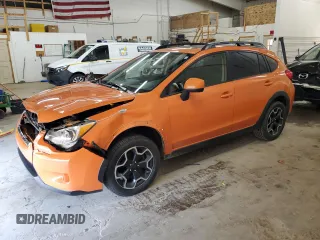 2014 Subaru Crosstrek Premium with VIN JF2GPAVC7E8285101, listed as a Copart auction lot 52966365 with 143,045 mi miles and Salvage title. Bid and sale history available at DreamBid. Image 1.