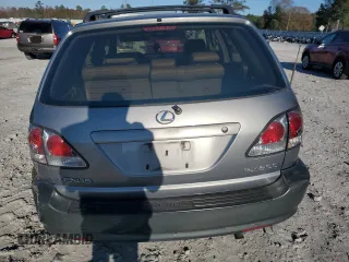 2001 Lexus RX 300 with VIN JTJGF10U310097117, listed as a Copart auction lot 83028204 with 345,675 mi miles and Salvage Title. Bid and sale history available at carsss.com. Image 6.