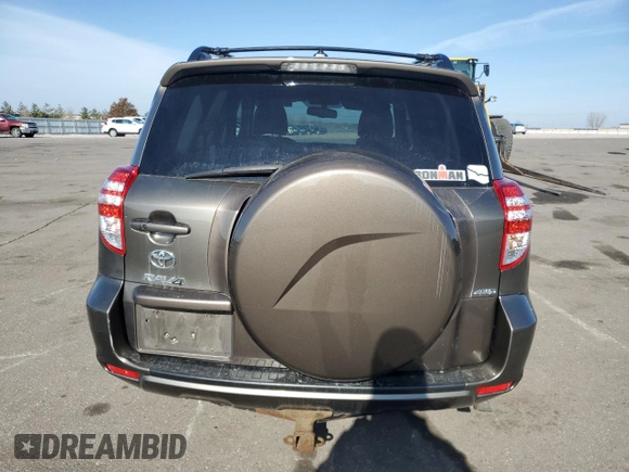 2011 Toyota RAV4 Ltd with VIN 2T3DK4DV1BW055189, listed as a Copart auction lot 48860955 with 176,798 mi miles and Non Repairable. Bid and sale history available at carsss.com. Image 6.