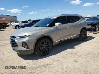 2022 Chevrolet Blazer Premier z VIN 3GNKBFRS9NS136225, wystawiony jako Copart lot #69994144 z przebiegiem 37 371 mil mil oraz Szkoda całkowita • Salvage title. Historia ofert i sprzedaży dostępna na DreamBid. Obrazek 1.