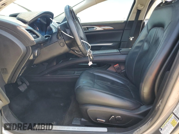 2015 Lincoln MKZ Hybrid with VIN 3LN6L2LUXFR614182, listed as a Copart auction lot 60761275 with Not provided miles and Salvage title. Bid and sale history available at DreamBid. Image 7.