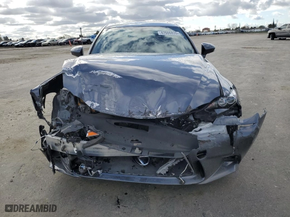 2015 Lexus IS 250 with VIN JTHBF1D22F5070912, listed as a Copart auction lot 47606835 with 61,368 mi miles and Salvage Title. Bid and sale history available at carsss.com. Image 5.