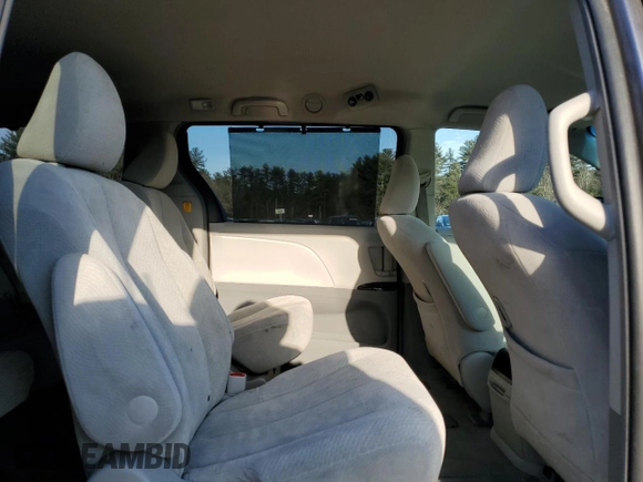 2011 Toyota Sienna LE with VIN 5TDJK3DC1BS026885, listed as a Copart auction lot 41951215 with 56,239 mi miles and Clean Title. Bid and sale history available at carsss.com. Image 11.