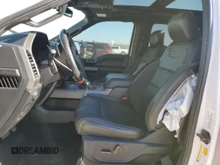 2019 Ford F-150 Raptor with VIN 1FTFW1RG6KFB68157, listed as a Copart auction lot 49493515 with 67,104 mi miles and Salvage Title. Bid and sale history available at carsss.com. Image 7.