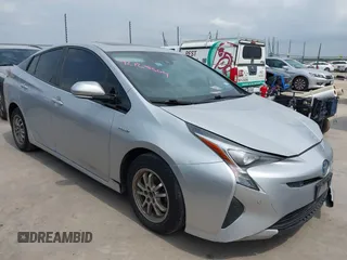 2016 Toyota Prius Four with VIN JTDKARFU5G3008768, listed as a IAAI auction lot 42125504 with 164,229 mi miles. Bid and sale history available at carsss.com. Image 1.