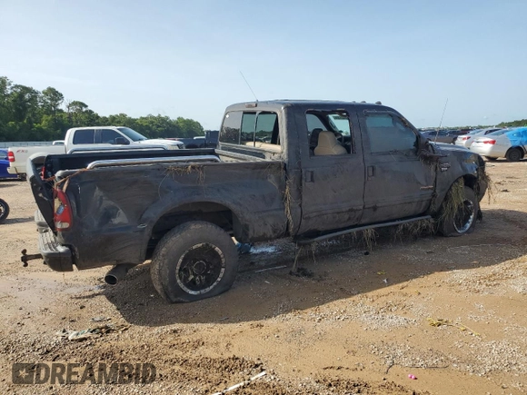 2003 Ford Super Duty F-250 XL with VIN 1FTNW21P73EC67848, listed as a Copart auction lot 64401394 with 146,307 mi miles and Salvage Title. Bid and sale history available at carsss.com. Image 3.