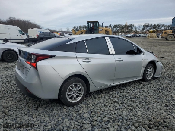 2019 Toyota Prius LE with VIN JTDL9RFU8K3010908, listed as a Copart auction lot 43309355 with 153,555 mi miles and Salvage Title. Bid and sale history available at carsss.com. Image 3.