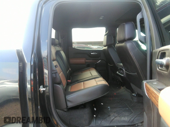 2019 Chevrolet Silverado 1500 High Country with VIN 1GCUYHEL1KZ360808, listed as a IAAI auction lot 42106243 with 158,061 mi miles. Bid and sale history available at carsss.com. Image 8.