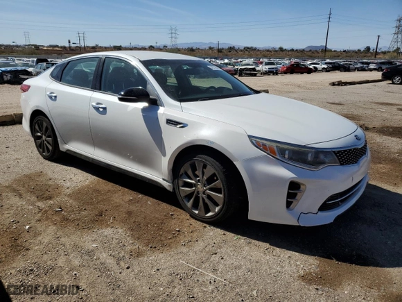 2017 Kia Optima SX with VIN 5XXGW4L2XHG137491, listed as a Copart auction lot 42572805 with 104,323 mi miles and Salvage Title. Bid and sale history available at carsss.com. Image 4.