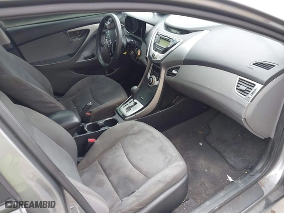 2012 Hyundai Elantra Limited with VIN 5NPDH4AE8CH140431, listed as a IAAI auction lot 41461031 with 202,489 mi miles. Bid and sale history available at carsss.com. Image 5.