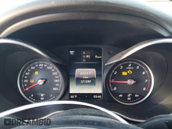2016 Mercedes-Benz C 300 Luxury with VIN 55SWF4KB0GU105811, listed as a Copart auction lot 50786015 with 121,280 mi miles and Salvage Title. Bid and sale history available at carsss.com. Image 9.