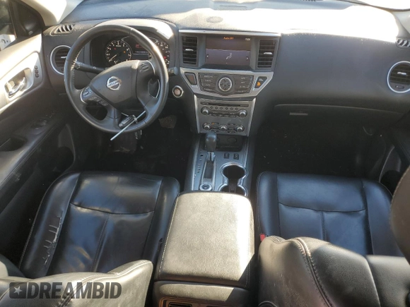 2017 Nissan Pathfinder SL with VIN 5N1DR2MM3HC697511, listed as a Copart auction lot 79969634 with 136,300 mi miles and Clean Title. Bid and sale history available at carsss.com. Image 8.