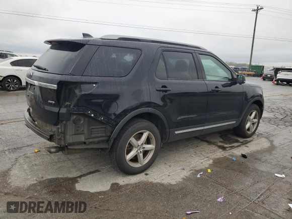 2017 Ford Explorer XLT with VIN 1FM5K8D82HGE17794, listed as a Copart auction lot 51859215 with 101,353 mi miles and Clean title. Bid and sale history available at DreamBid. Image 3.