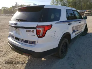 2017 Ford Police Interceptor Utility z VIN 1FM5K8AR5HGA12977, wystawiony jako Copart lot #39727692 z przebiegiem 163 511 mil mil oraz Szkoda całkowita • Salvage title. Historia ofert i sprzedaży dostępna na DreamBid. Obrazek 4.