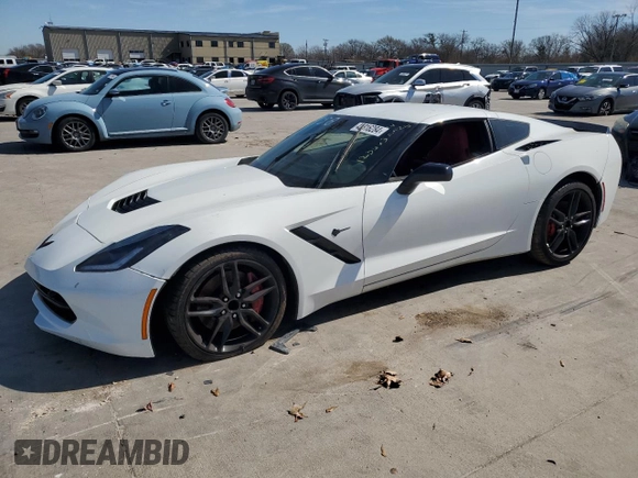 2016 Chevrolet Corvette Z51 2LT with VIN 1G1YK2D76G5123663, listed as a Copart auction lot 42316284 with 18,392 mi miles. Bid and sale history available at carsss.com. Image 1.