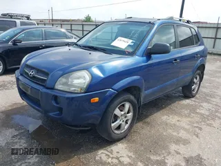 2006 Hyundai Tucson GL with VIN KM8JM12B66U342224, listed as a IAAI auction lot 42079428 with 196,248 mi miles. Bid and sale history available at carsss.com. Image 2.