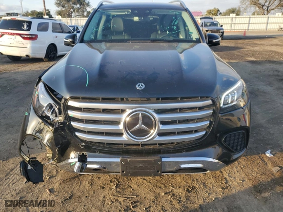 2024 Mercedes-Benz GLS with VIN 4JGFF5KE7RB171145, listed as a Copart auction lot 43119985 with 14,237 mi miles and Salvage Title. Bid and sale history available at carsss.com. Image 5.