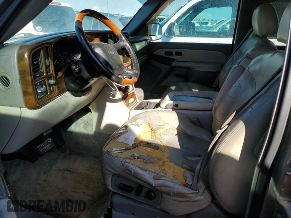 2002 GMC Yukon XL SLT with VIN 1GKEC16Z82J255909, listed as a Copart auction lot 76274264 with 265,382 mi miles and Non Repairable. Bid and sale history available at carsss.com. Image 7.