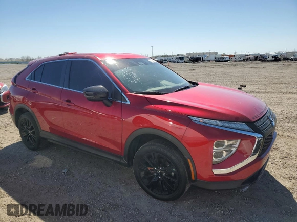 2023 Mitsubishi Eclipse Cross LE z VIN JA4ATVAA7PZ004126, wystawiony jako Copart lot #47288175 z przebiegiem 73 015 mil mil oraz Szkoda całkowita • Salvage title. Historia ofert i sprzedaży dostępna na DreamBid. Obrazek 4.
