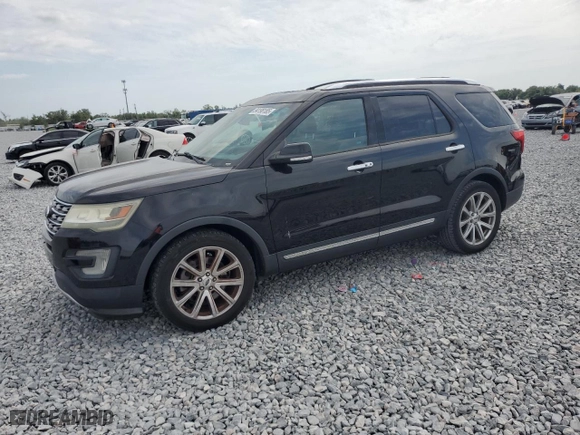 2016 Ford Explorer Limited with VIN 1FM5K7F85GGC30815, listed as a Copart auction lot 54198185 with 116,902 mi miles and Clean Title. Bid and sale history available at carsss.com. Image 1.
