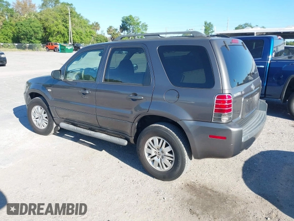 2006 Mercury Mariner Luxury with VIN 4M2YU56156KJ11686, listed as a IAAI auction lot 41854750 with 145,048 mi miles and . Bid and sale history available at DreamBid. Image 3.