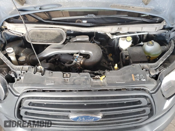 2019 Ford Transit with VIN 1FTYR3XM0KKB78842, listed as a Copart auction lot 83498454 with 62,157 mi miles and Salvage title. Bid and sale history available at DreamBid. Image 12.