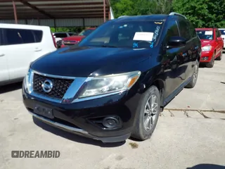 2014 Nissan Pathfinder SV with VIN 5N1AR2MN2EC658657, listed as a IAAI auction lot 42081432 with 170,905 mi miles. Bid and sale history available at carsss.com. Image 2.