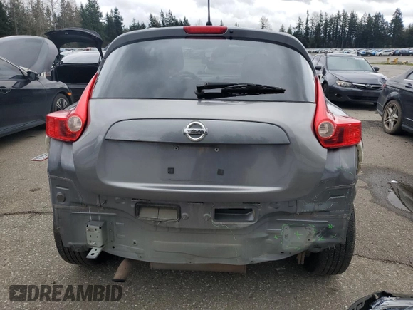 2014 Nissan Juke SV with VIN JN8AF5MV4ET480348, listed as a Copart auction lot 51174635 with 63,350 mi miles and Salvage Title. Bid and sale history available at DreamBid. Image 6.