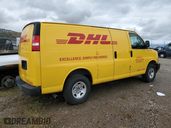 2017 Chevrolet Express Cargo z VIN 1GCWGAFF6H1336863, wystawiony jako Copart lot #54411295 z przebiegiem 267 223 mil mil oraz Szkoda całkowita • Salvage title. Historia ofert i sprzedaży dostępna na DreamBid. Obrazek 3.