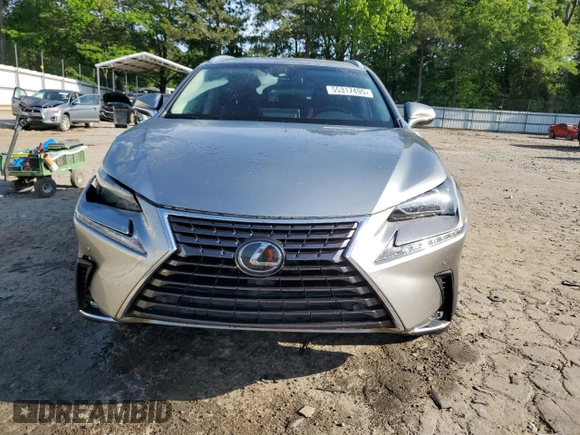 2019 Lexus NX 300 with VIN JTJBARBZ7K2207799, listed as a Copart auction lot 55317495 with 78,161 mi miles and Salvage title. Bid and sale history available at DreamBid. Image 5.