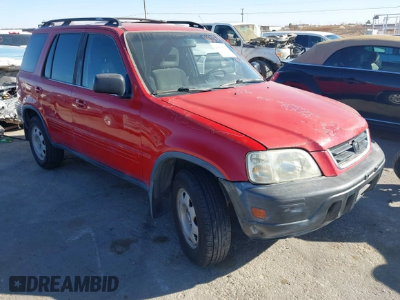 2001 Honda CR-V LX with VIN JHLRD28481S013666, listed as a IAAI auction lot 41501878 with 183,965 mi miles. Bid and sale history available at carsss.com. Image 1.