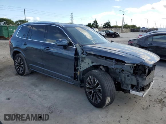 2022 Volvo XC90 Momentum with VIN YV4102CK0N1872089, listed as a Copart auction lot 82864514 with 19,940 mi miles and Salvage Title. Bid and sale history available at DreamBid. Image 4.