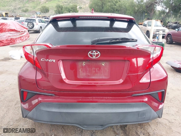 2018 Toyota C-HR XLE with VIN NMTKHMBXXJR016772, listed as a IAAI auction lot 41858304 with 119,278 mi miles. Bid and sale history available at carsss.com. Image 17.