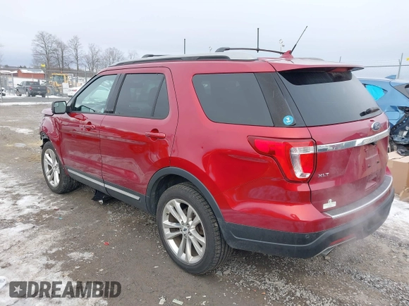 2018 Ford Explorer XLT с VIN 1FM5K8D8XJGB98556, выставлен на аукционе IAAI как лот 41168346 с пробегом 195 996 миль миль и . История ставок и продаж доступна на DreamBid. Изображение 3.