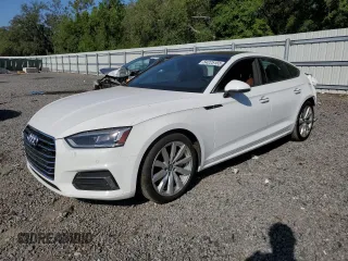 2018 Audi A5 Sportback Premium Plus with VIN WAUBNCF55JA010465, listed as a Copart auction lot 54225155 with 115,393 mi miles and Clean Title. Bid and sale history available at carsss.com. Image 1.