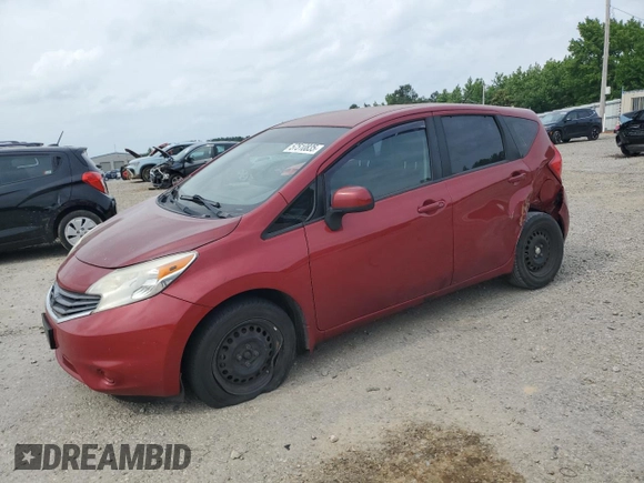 2014 Nissan Note SV with VIN 3N1CE2CP0EL368565, listed as a Copart auction lot 57510835 with 210,839 mi miles and Clean title. Bid and sale history available at DreamBid. Image 1.